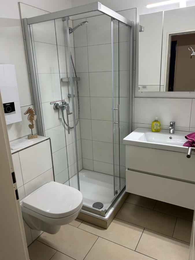 Kuestenbude Strandmuschel Apartment Gromitz Bagian luar foto